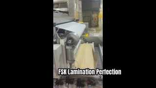 호일 스크림 크래프트 종이 라미네이팅 기계